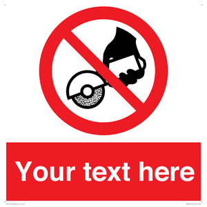 Custom Do not use with hand held grinding machine